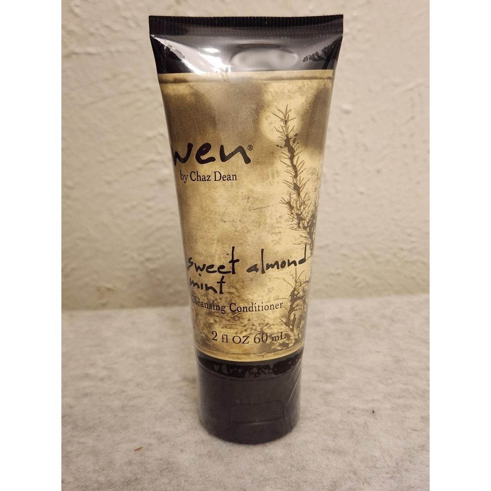 WEN by Chaz Dean Sweet Almond Mint Cleansing Conditioner 2 fl oz‎ 60 mL Travel